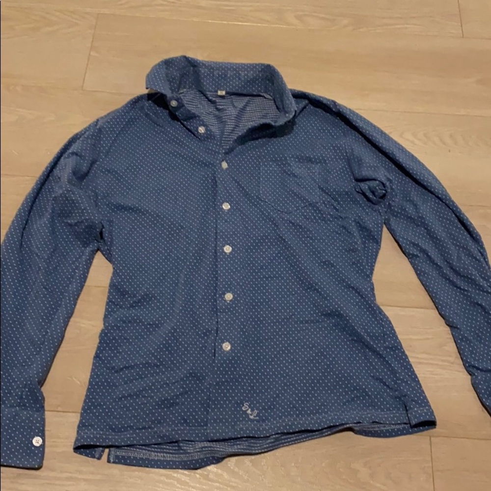 State and Liberty button up